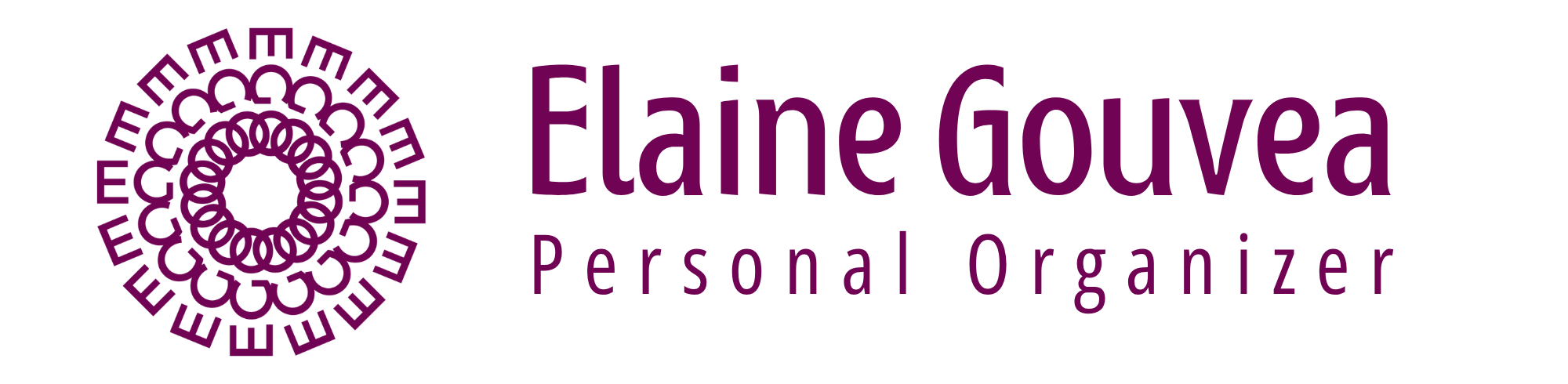 Logo Elaine Gouvea Personal Organizer em São Paulo